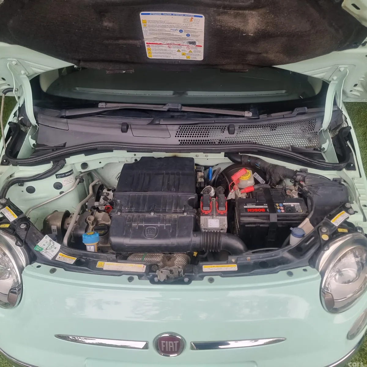 Fiat 500 Coupe, Petrol, 2015, Green