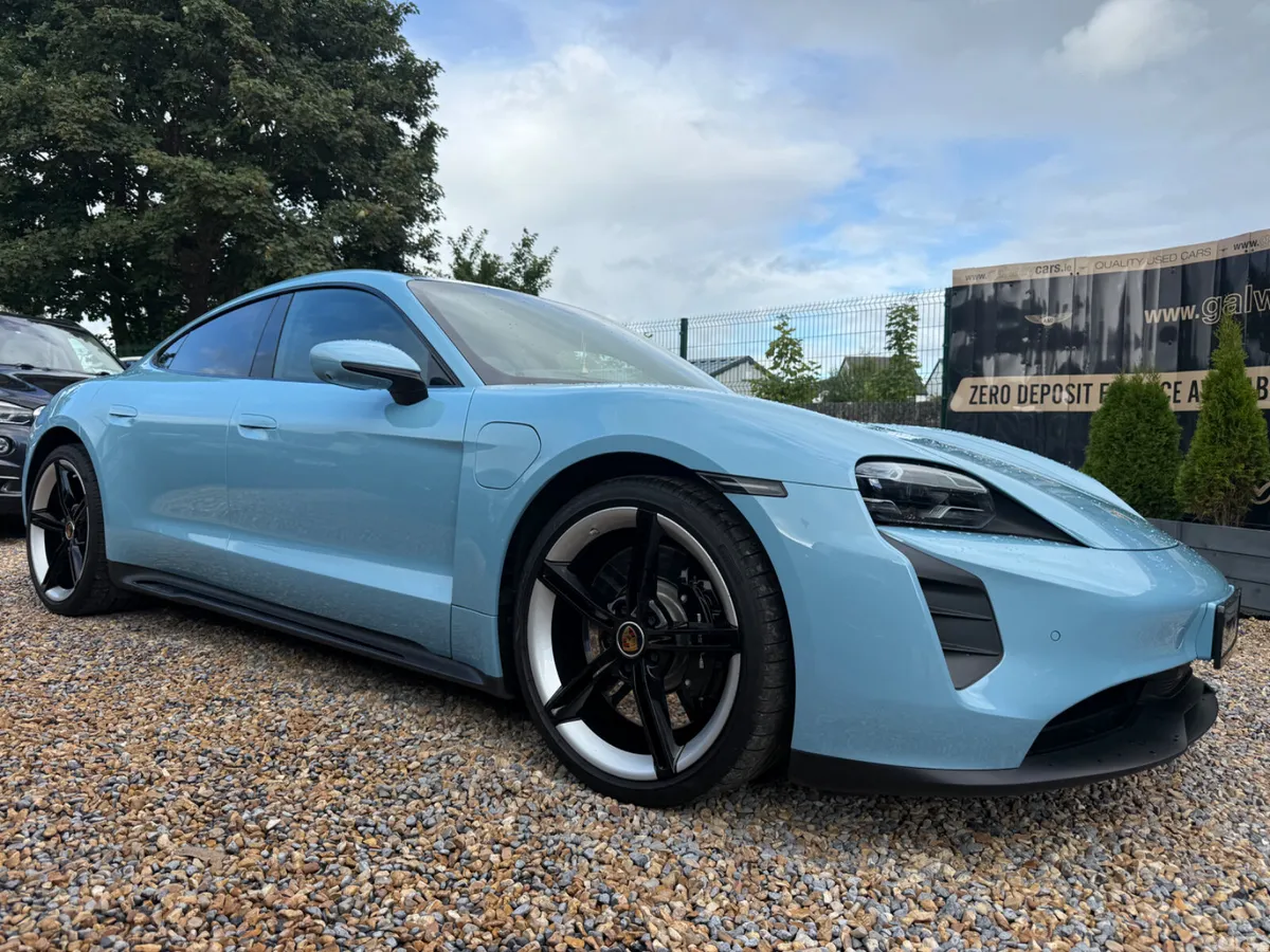 Porsche Taycan Saloon, Electric, 2023, Blue