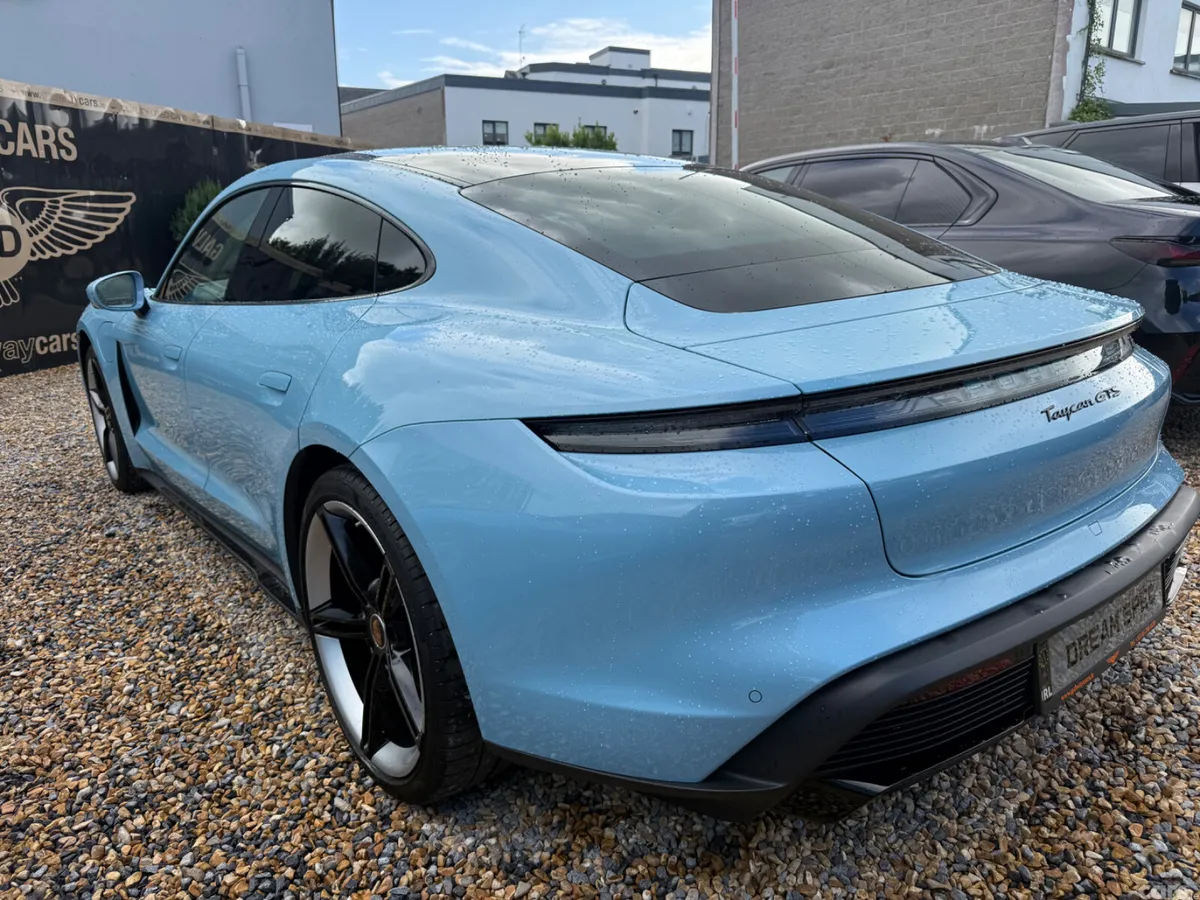 Porsche Taycan Saloon, Electric, 2023, Blue