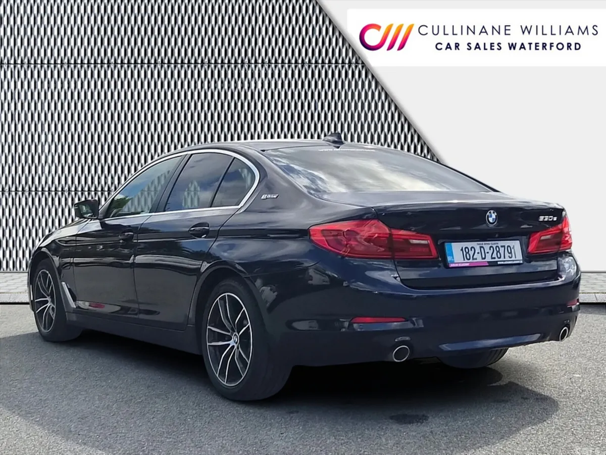 BMW 5-Series Saloon, Petrol Plug-in Hybrid, 2018, Blue