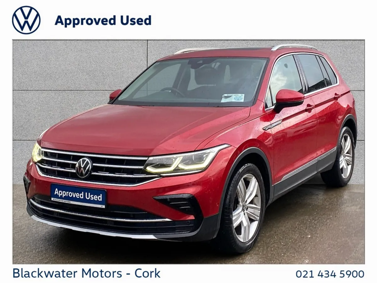 Volkswagen Tiguan SUV, Diesel, 2023, Red
