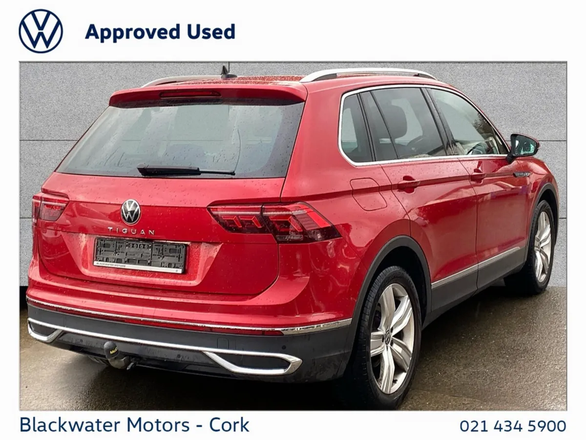 Volkswagen Tiguan SUV, Diesel, 2023, Red
