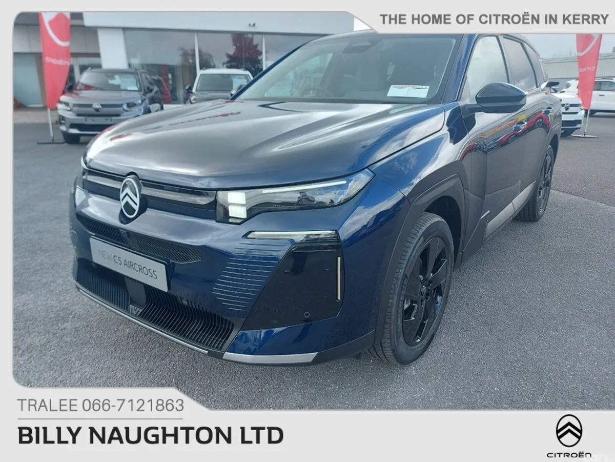 Citroen C5 Aircross SUV, Petrol Hybrid, 2027, Blue