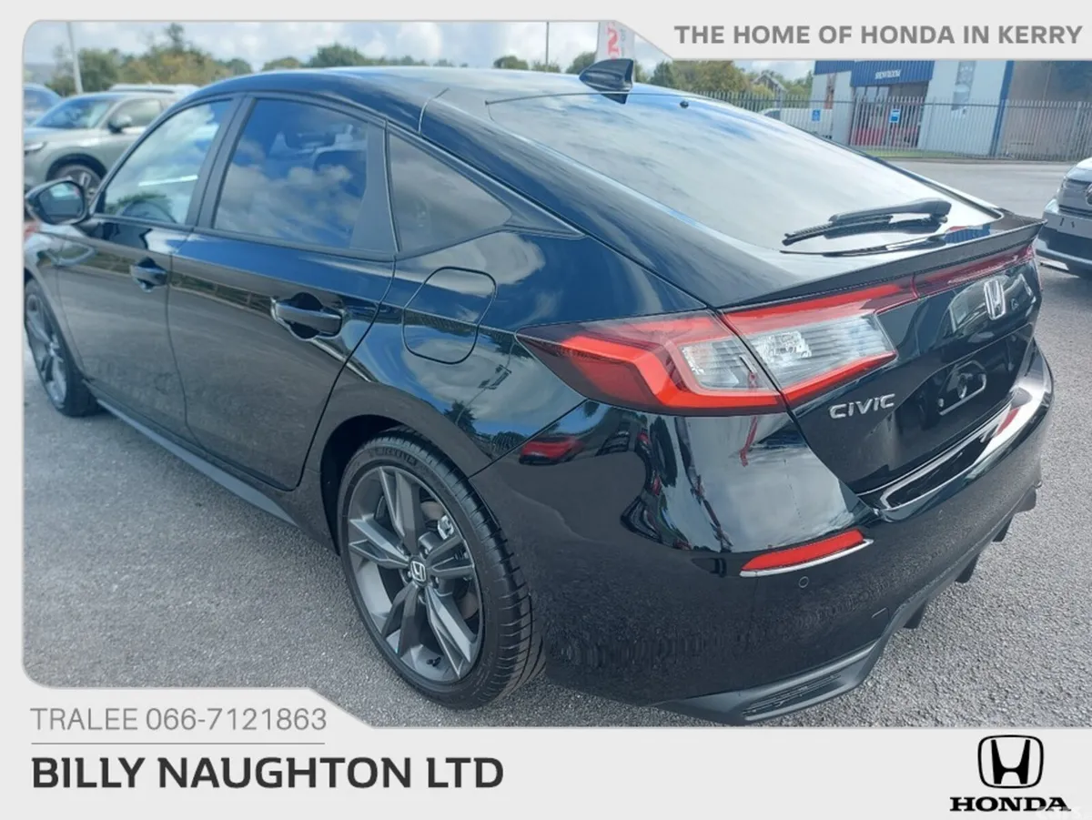 Honda Civic Hatchback, Petrol Hybrid, 2026, Black
