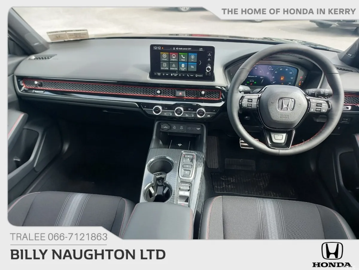 Honda Civic Hatchback, Petrol Hybrid, 2026, Black