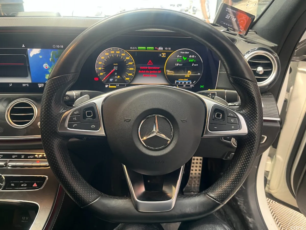 Mercedes-Benz E-Class Saloon, Electric, 2017, White