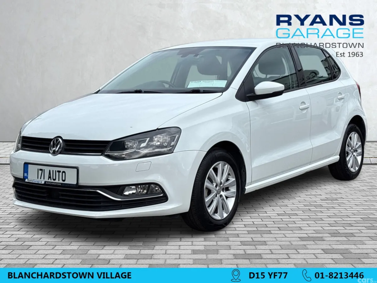 Volkswagen Polo Hatchback, Petrol, 2017, White