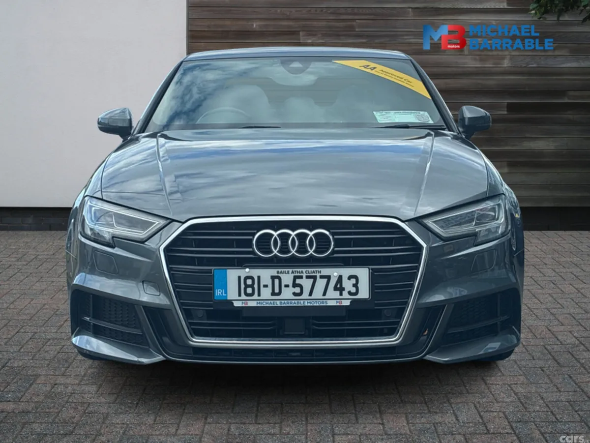 Audi A3 Saloon, Petrol, 2018, Grey