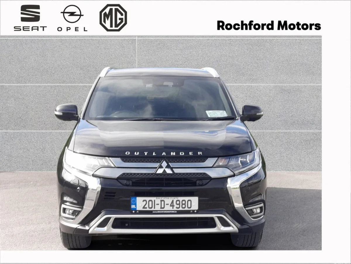 Mitsubishi Outlander Estate, Petrol Plug-in Hybrid, 2020, Black