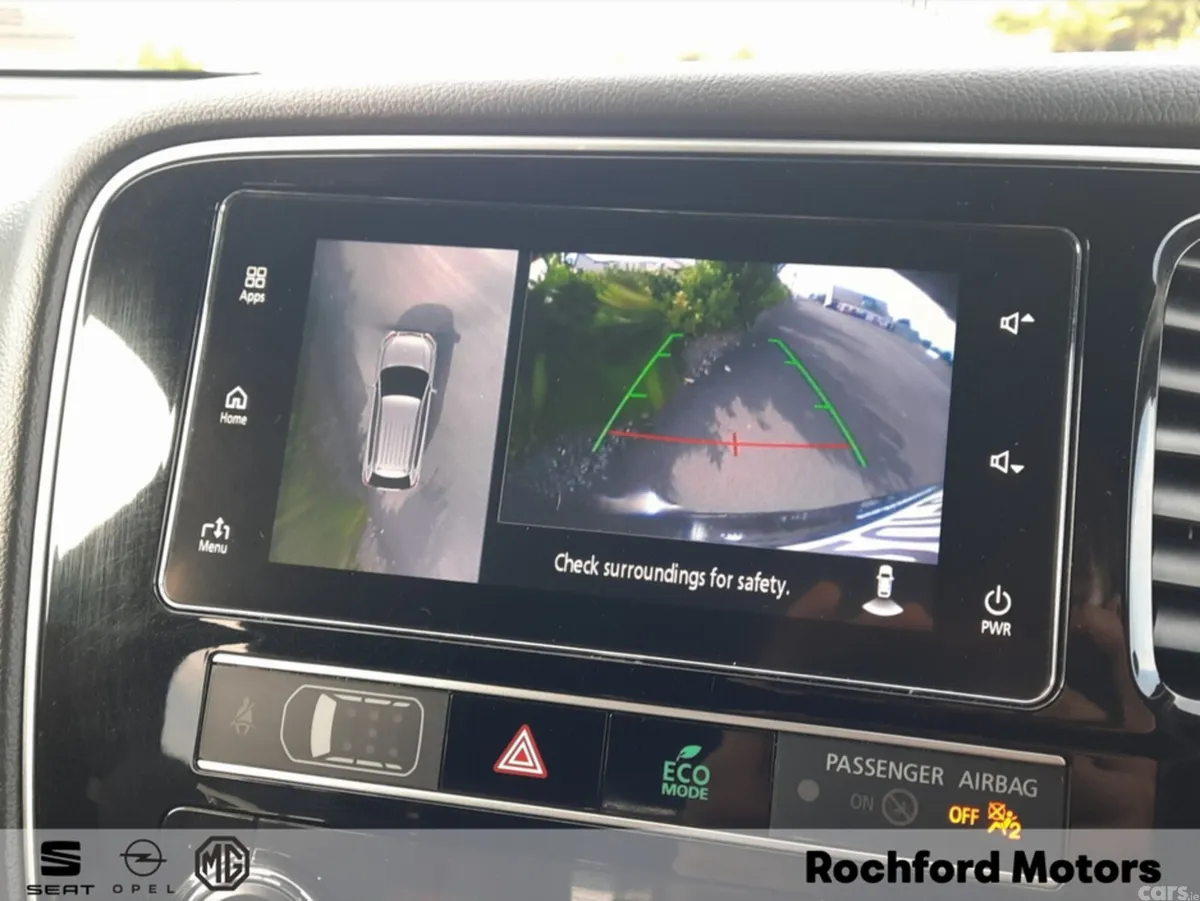 Mitsubishi Outlander Estate, Petrol Plug-in Hybrid, 2020, Black