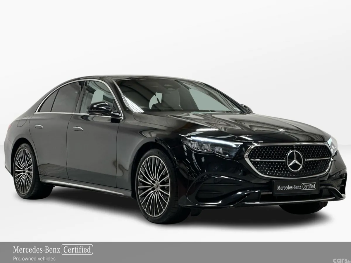 Mercedes-Benz E-Class Saloon, Diesel Plug-in Hybrid, 2024, Black