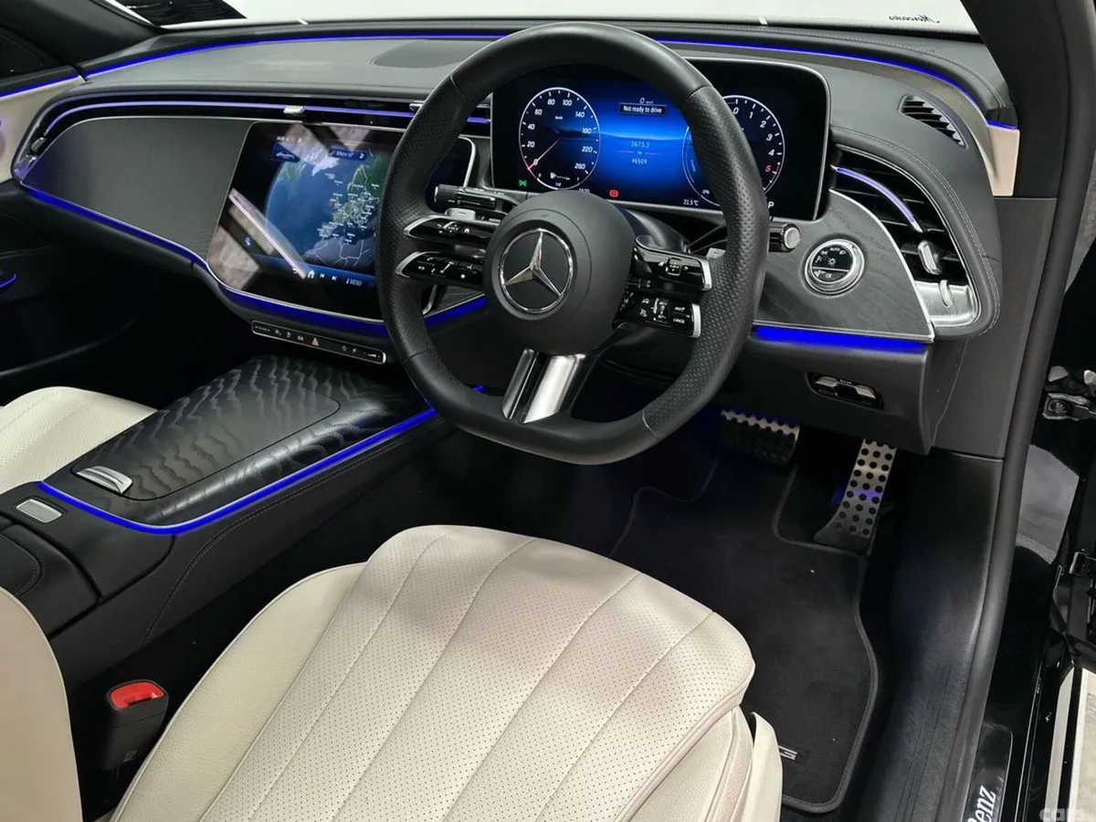 Mercedes-Benz E-Class Saloon, Diesel Plug-in Hybrid, 2024, Black