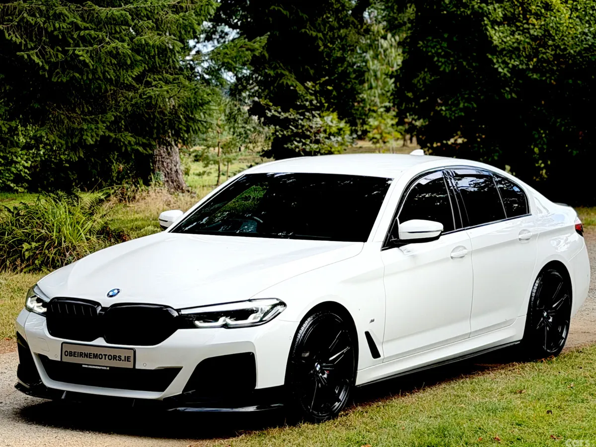 BMW 5-Series Saloon, Diesel, 2022, White