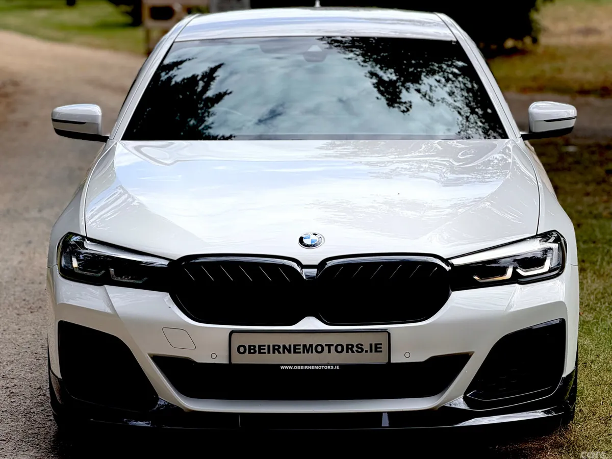 BMW 5-Series Saloon, Diesel, 2022, White