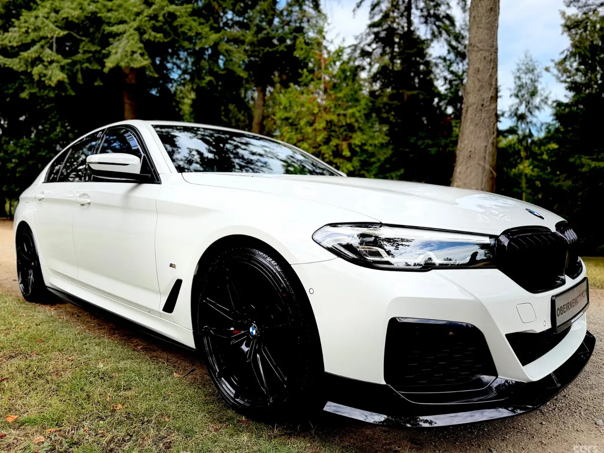 BMW 5-Series Saloon, Diesel, 2022, White