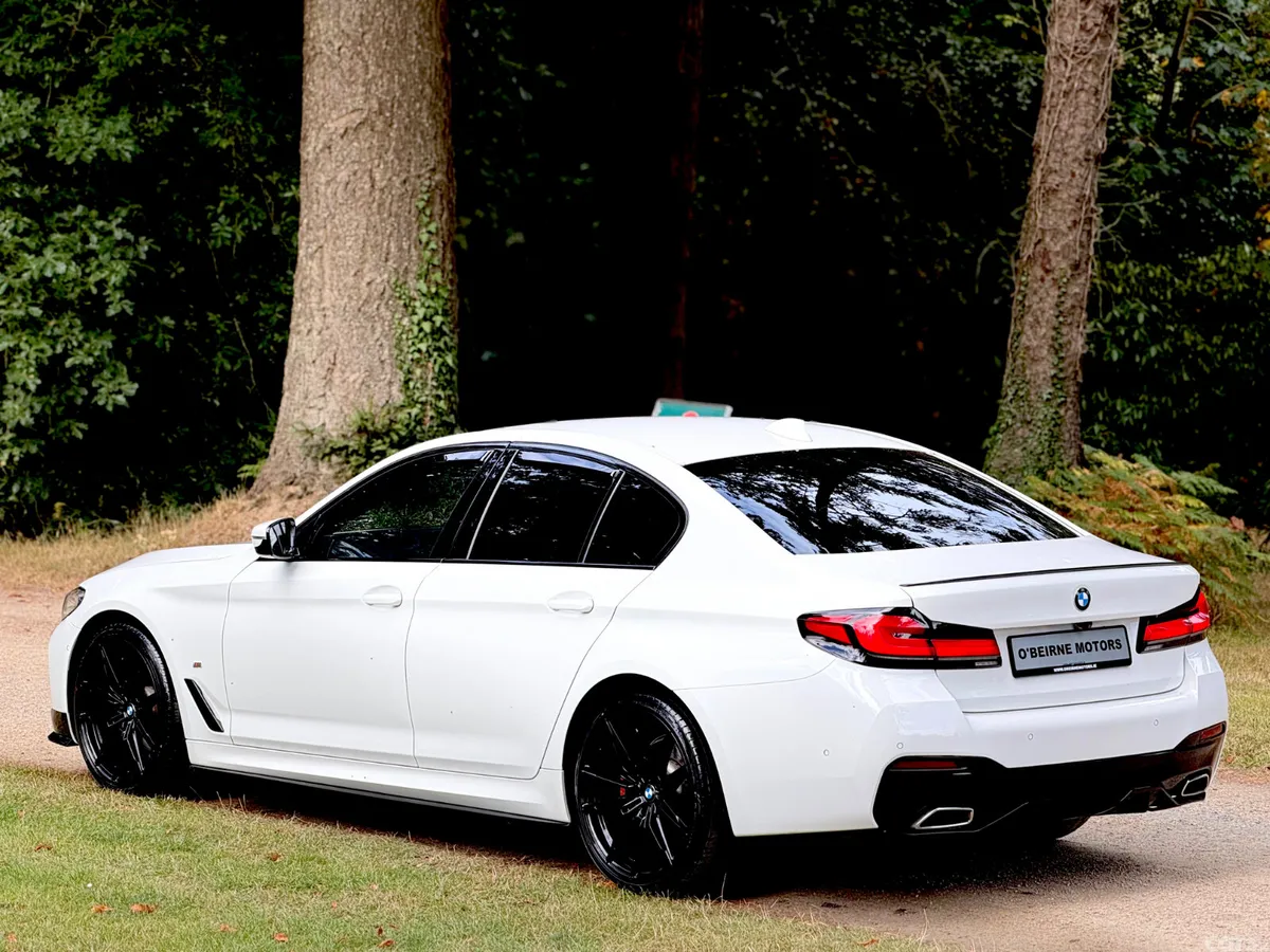 BMW 5-Series Saloon, Diesel, 2022, White