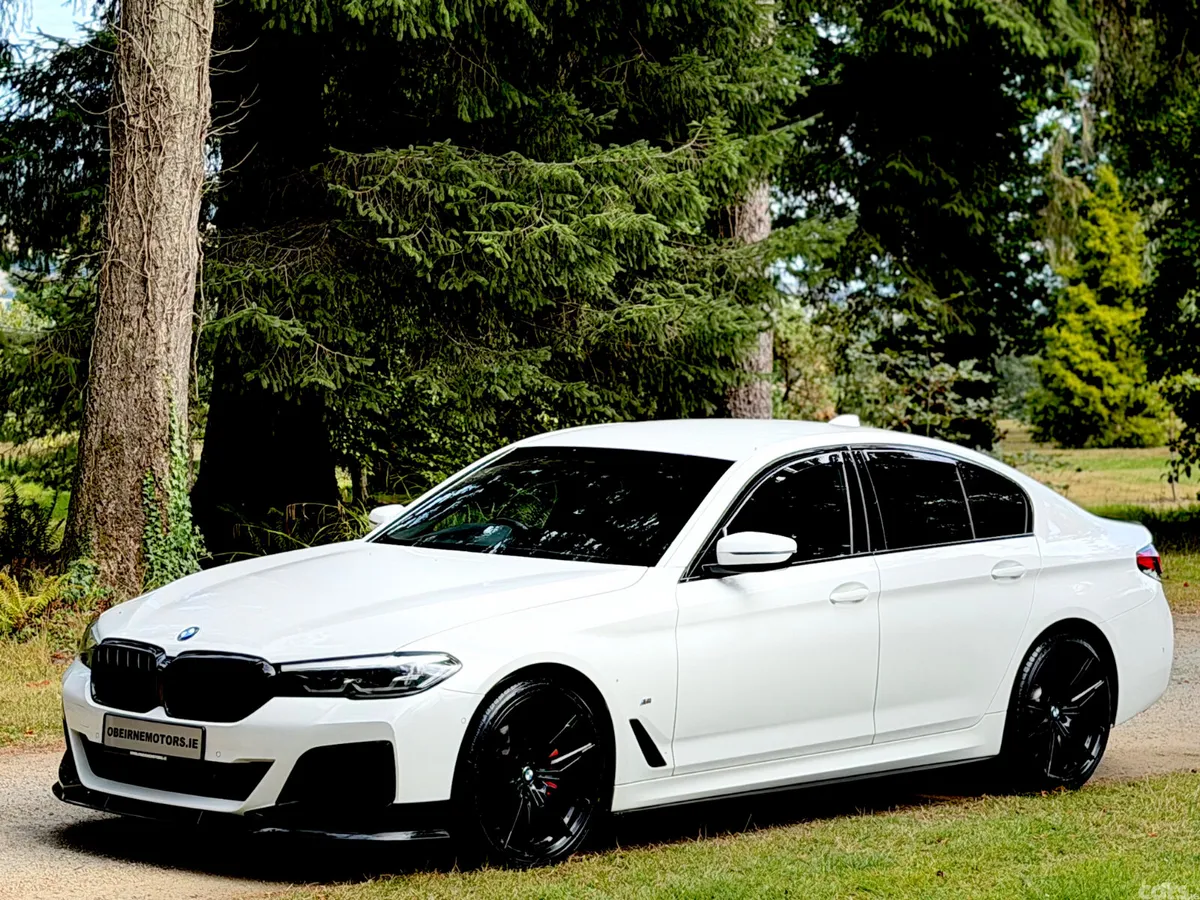 BMW 5-Series Saloon, Diesel, 2022, White