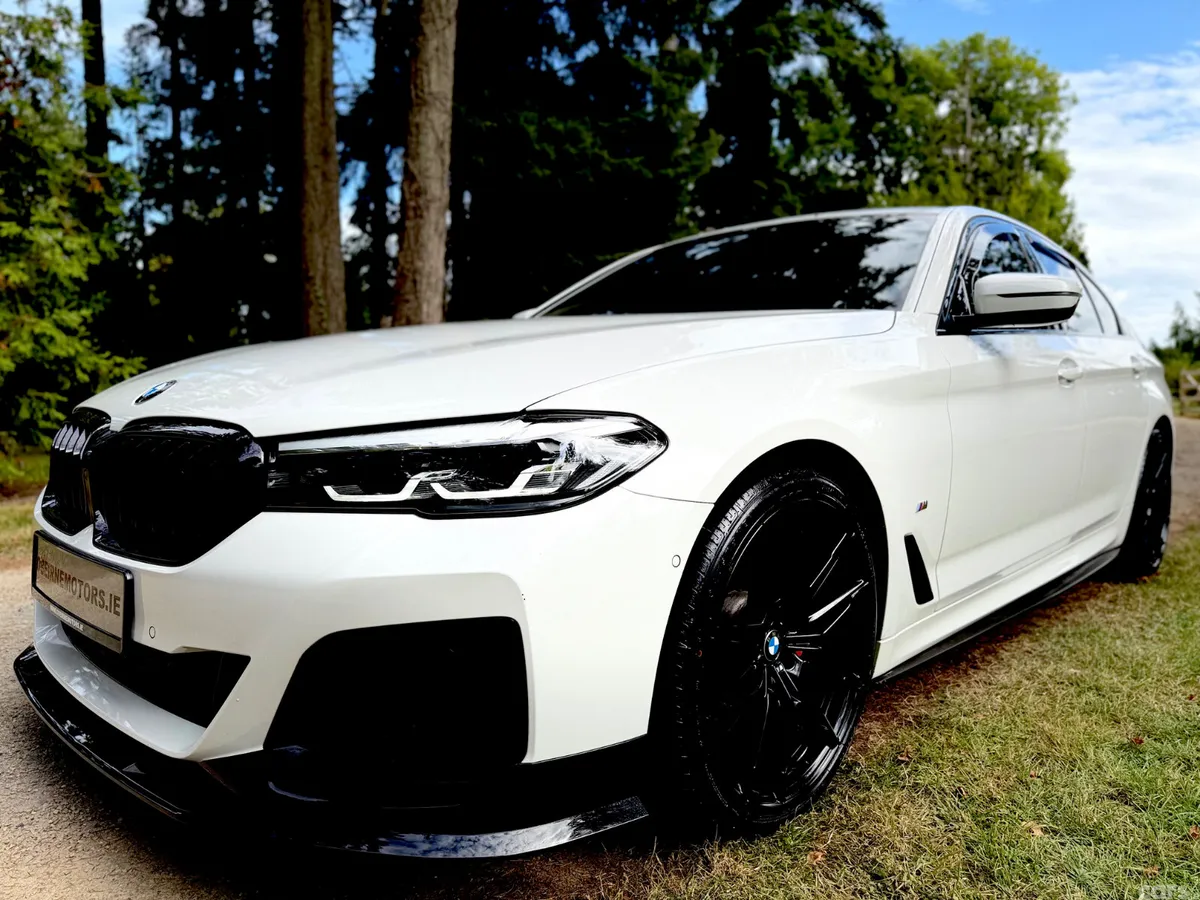 BMW 5-Series Saloon, Diesel, 2022, White