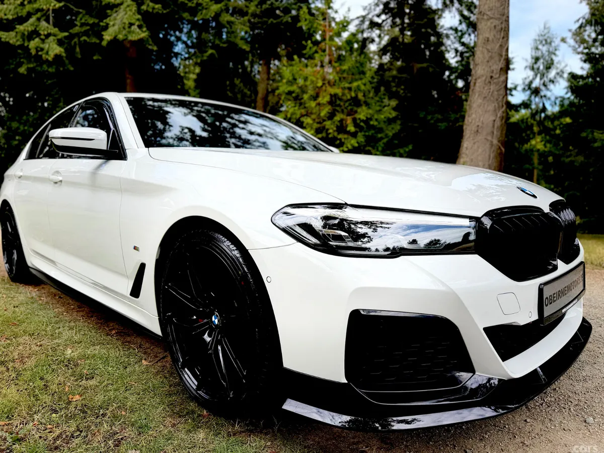 BMW 5-Series Saloon, Diesel, 2022, White