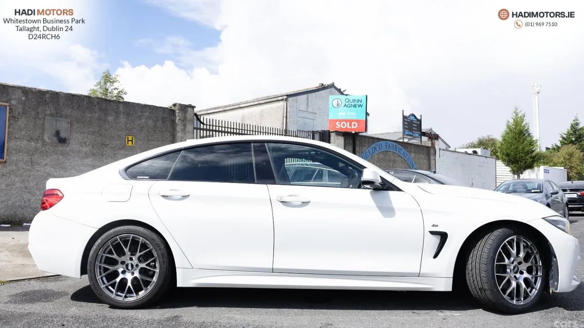 BMW 4-Series Coupe, Petrol, 2017, White