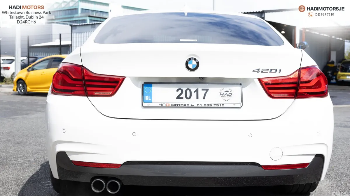 BMW 4-Series Coupe, Petrol, 2017, White