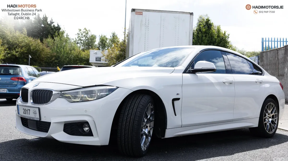 BMW 4-Series Coupe, Petrol, 2017, White