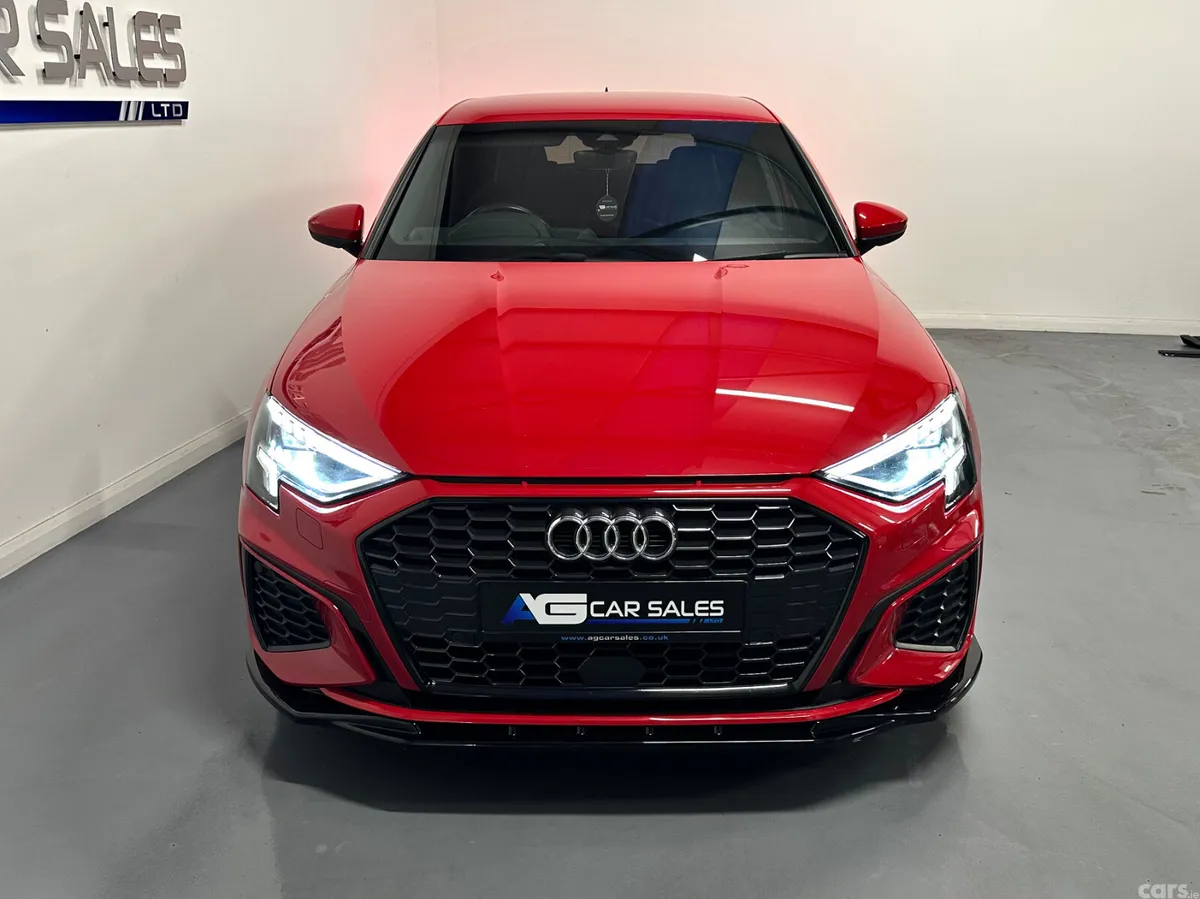 Audi A3 Hatchback, Petrol Hybrid, 2023, Red