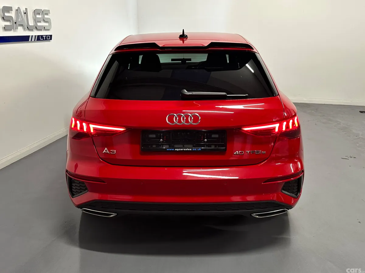 Audi A3 Hatchback, Petrol Hybrid, 2023, Red