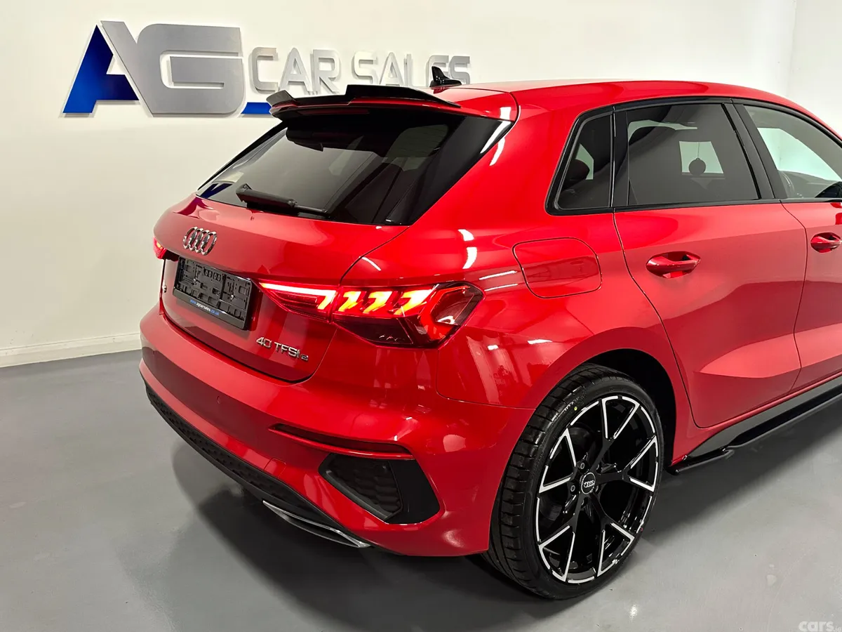 Audi A3 Hatchback, Petrol Hybrid, 2023, Red