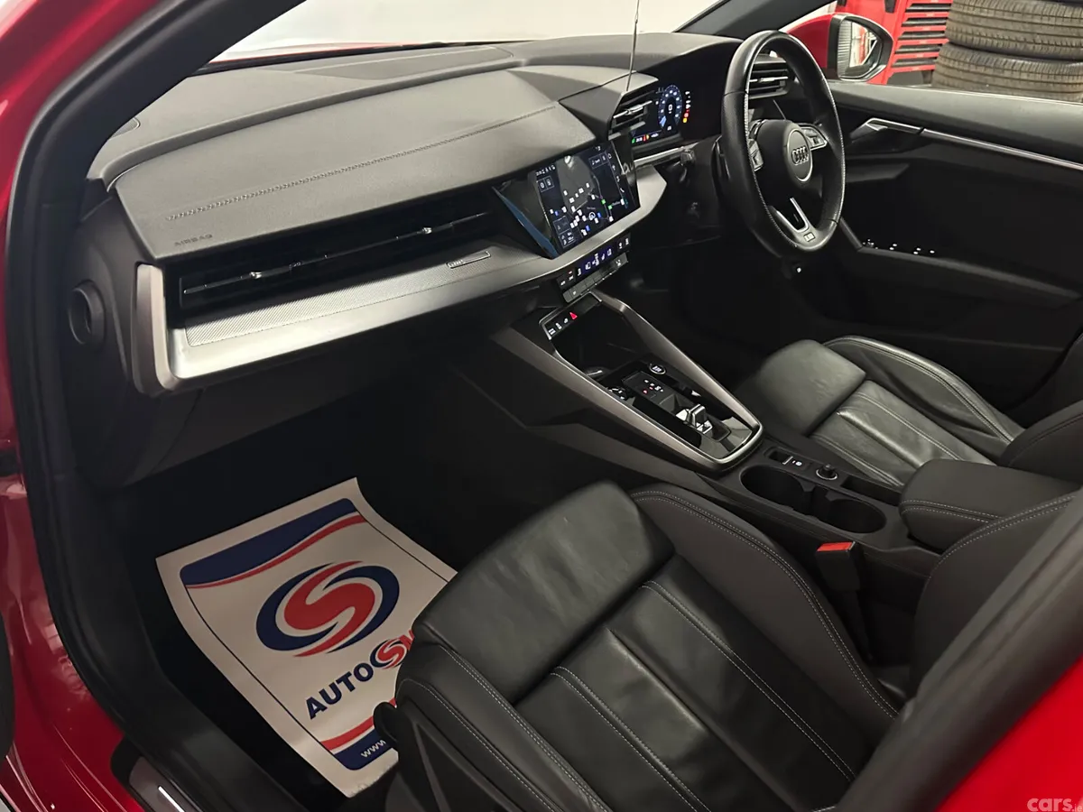 Audi A3 Hatchback, Petrol Hybrid, 2023, Red