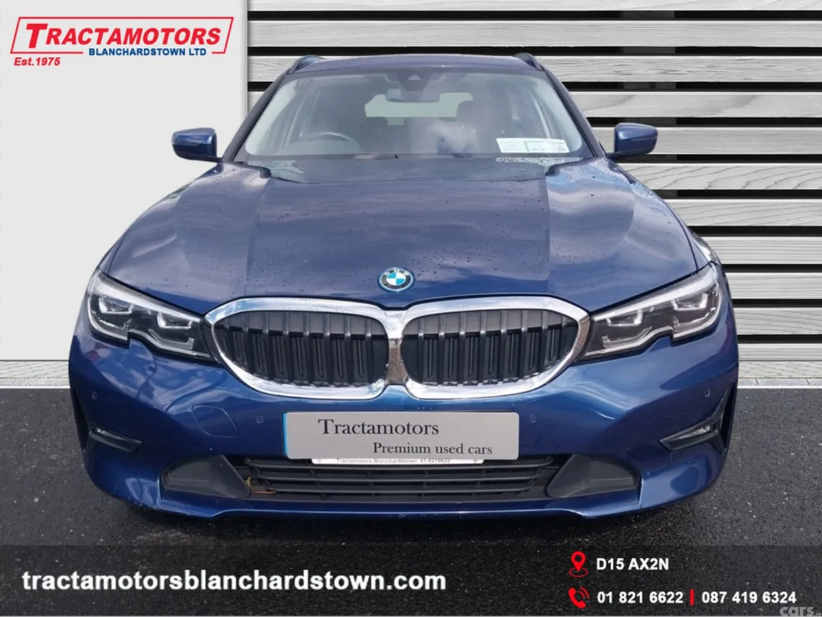 BMW 3-Series Estate, Petrol Plug-in Hybrid, 2022, Blue