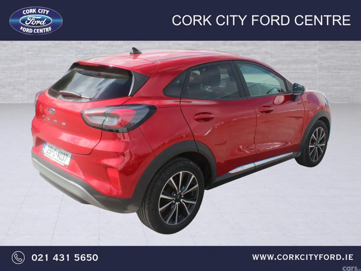 Ford Puma MPV, Petrol Hybrid, 2025, Red