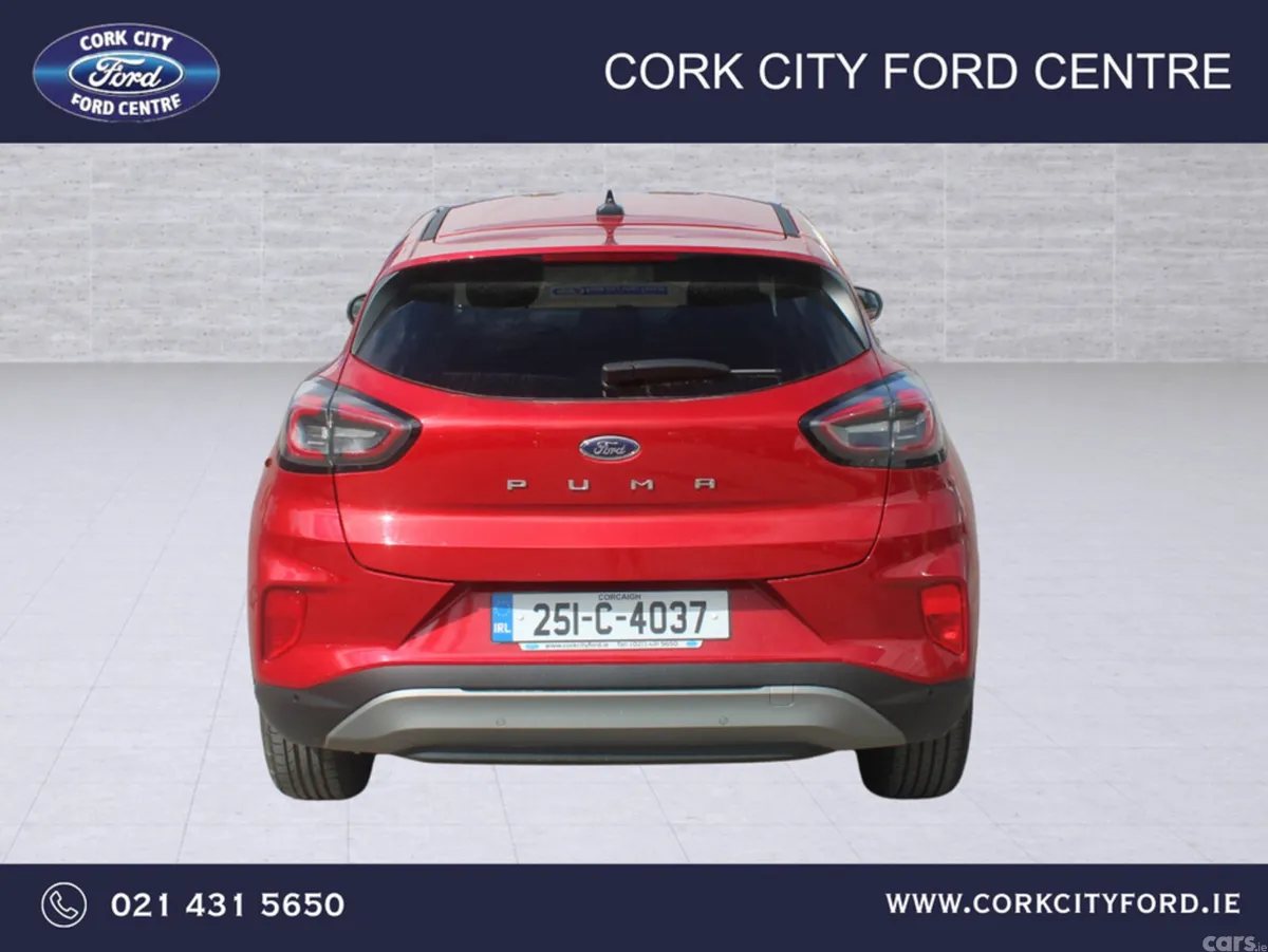 Ford Puma MPV, Petrol Hybrid, 2025, Red