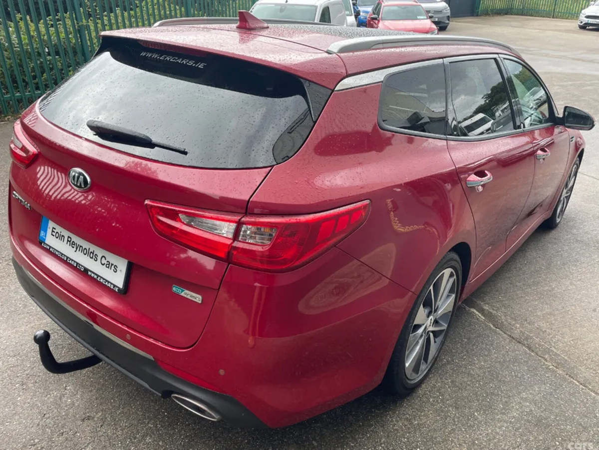 Kia Optima Estate, Diesel, 2018, Red