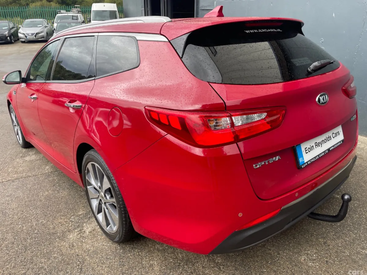 Kia Optima Estate, Diesel, 2018, Red