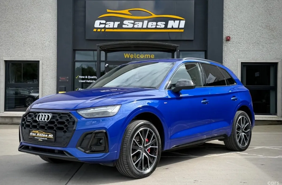 Audi Q5 SUV, Diesel Hybrid, 2022, Blue
