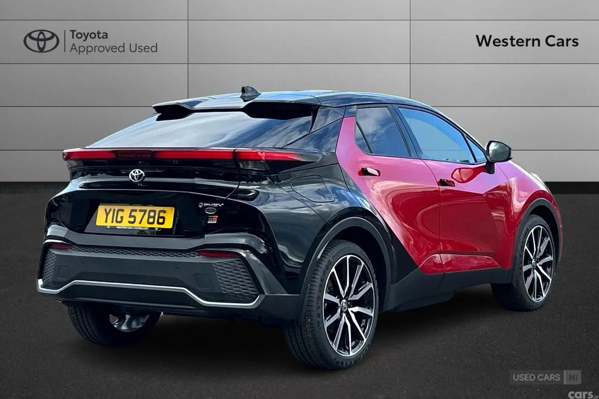 Toyota C-HR SUV, Petrol Plug-in Hybrid, 2026, Red