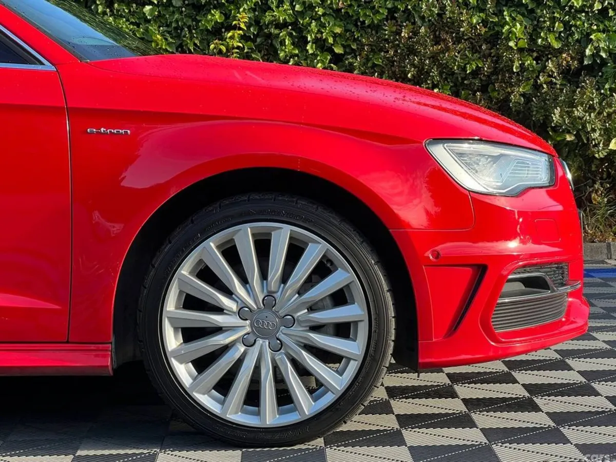 Audi A3 Hatchback, Petrol Hybrid, 2015, Red