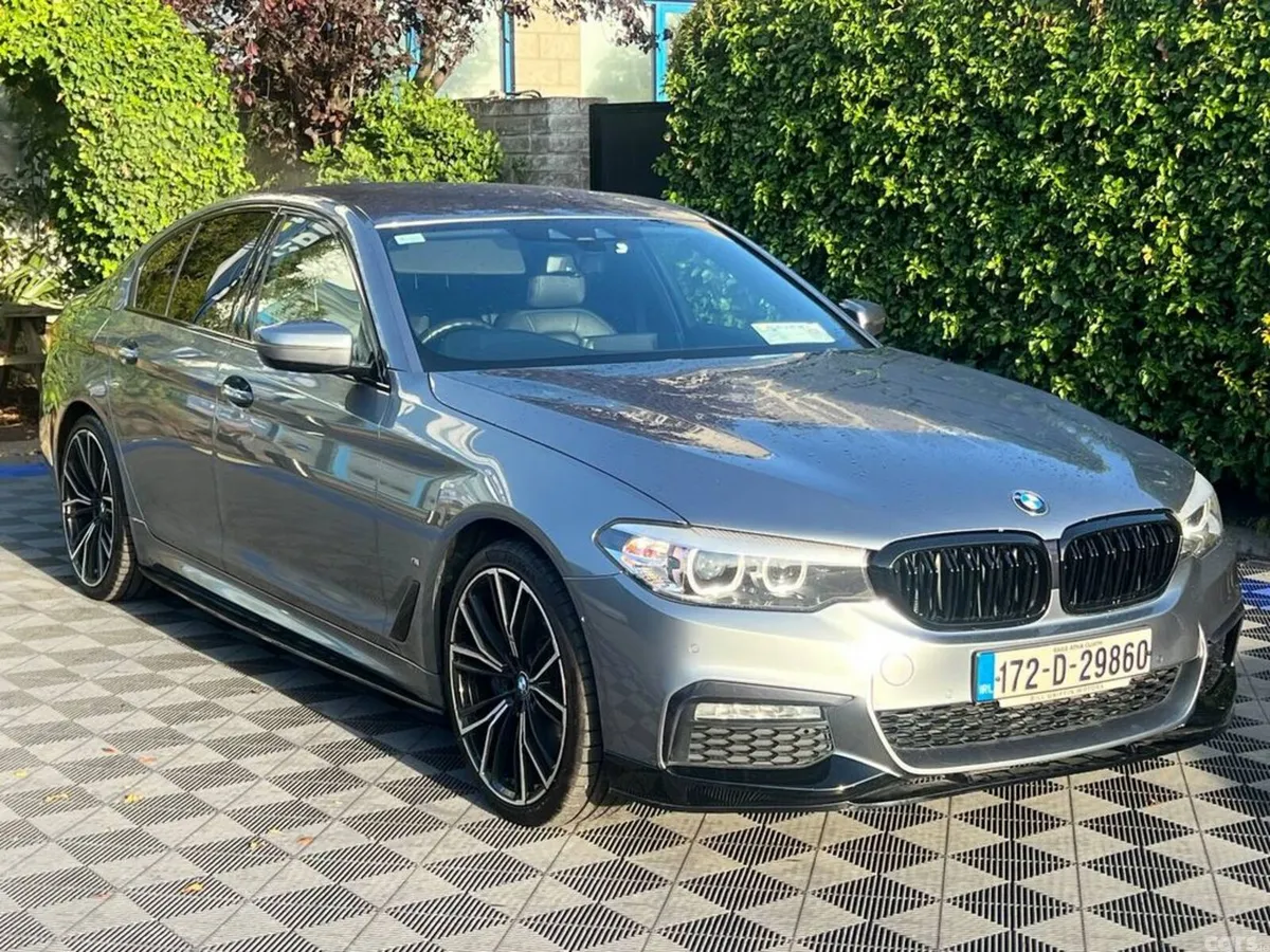 BMW 5-Series Saloon, Petrol Plug-in Hybrid, 2017, Grey