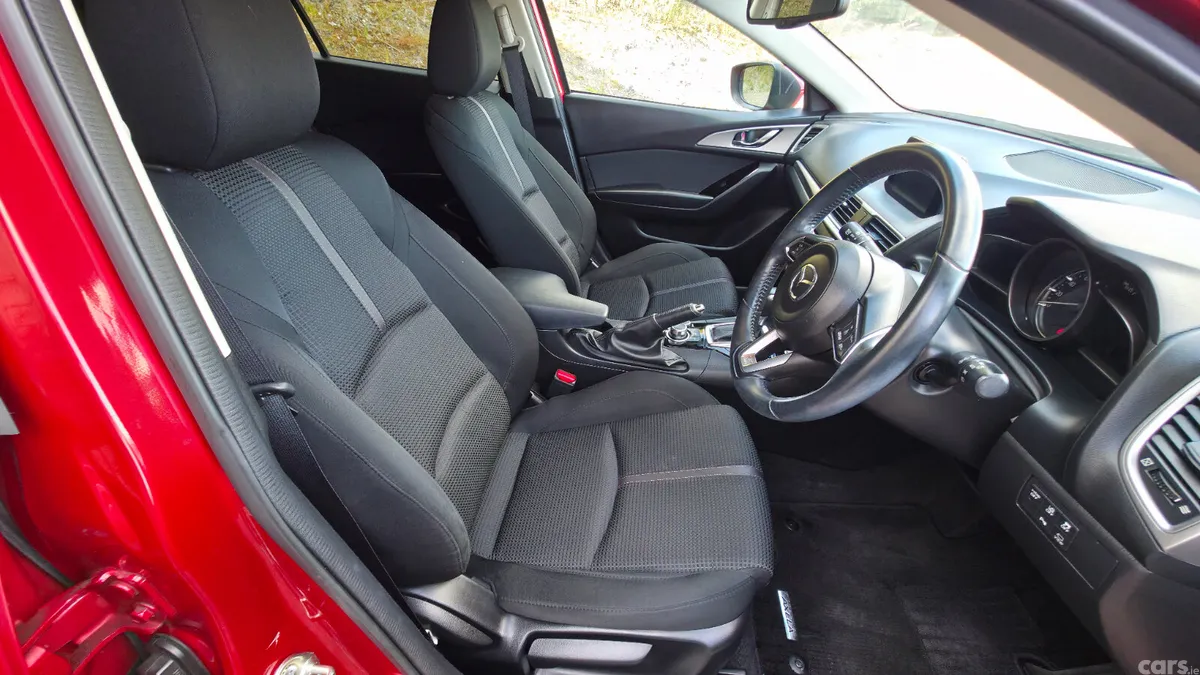 Mazda Axela Hatchback, Petrol, 2018, Red