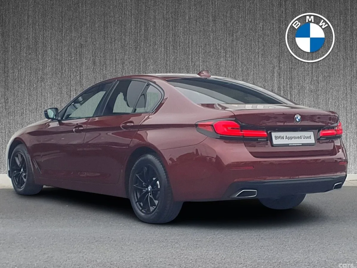 BMW 5-Series Saloon, Diesel, 2022, Red