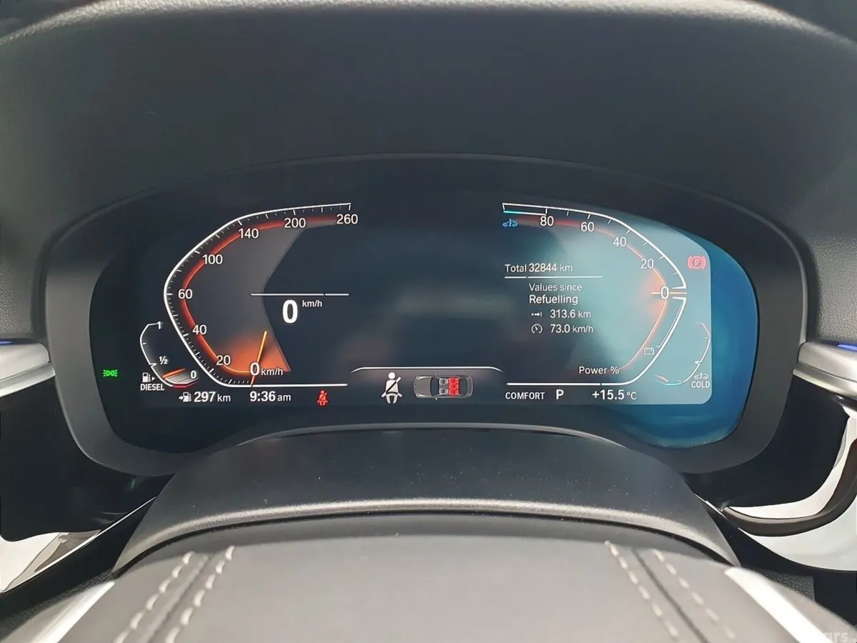 BMW 5-Series Saloon, Diesel, 2022, Red