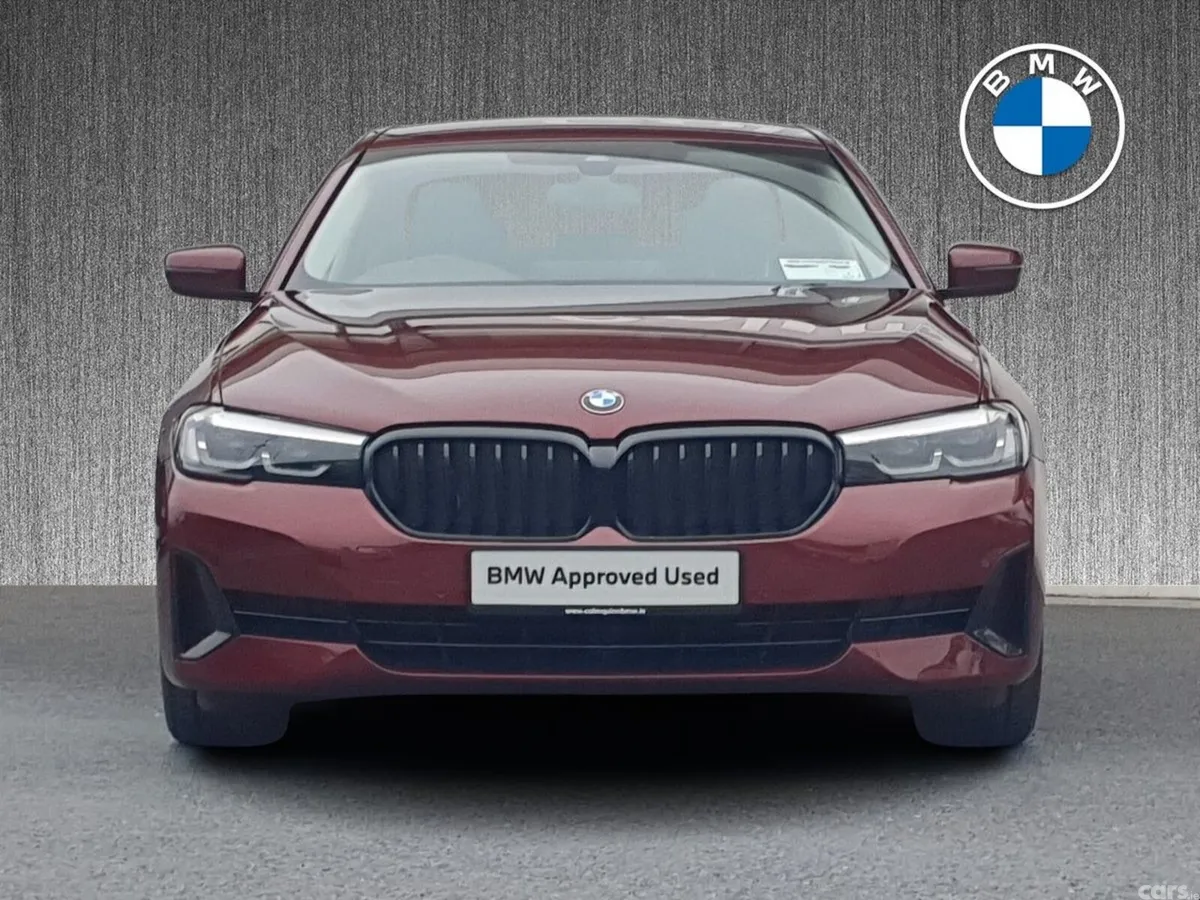 BMW 5-Series Saloon, Diesel, 2022, Red