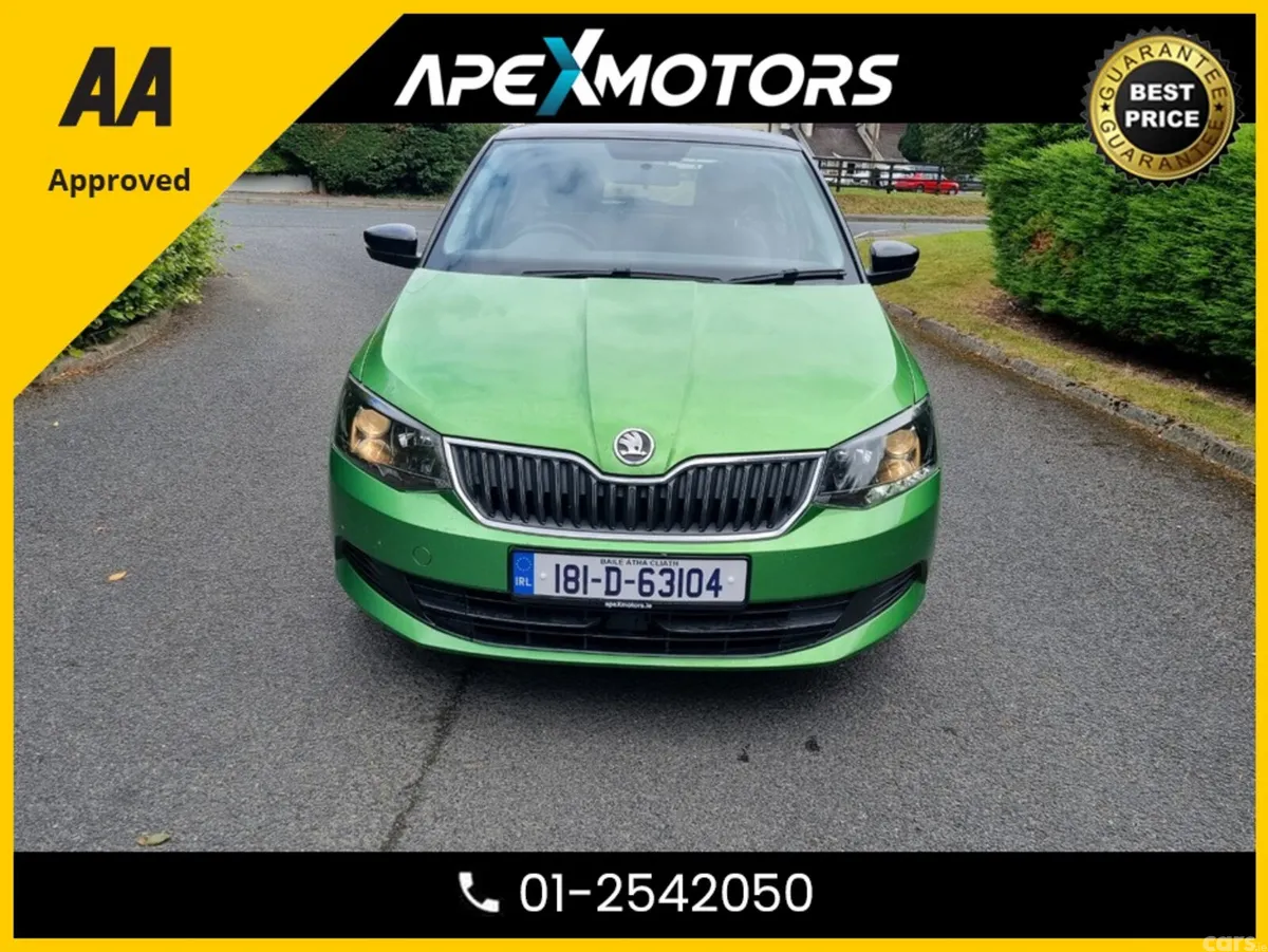 Skoda Fabia Hatchback, Petrol, 2018, Green