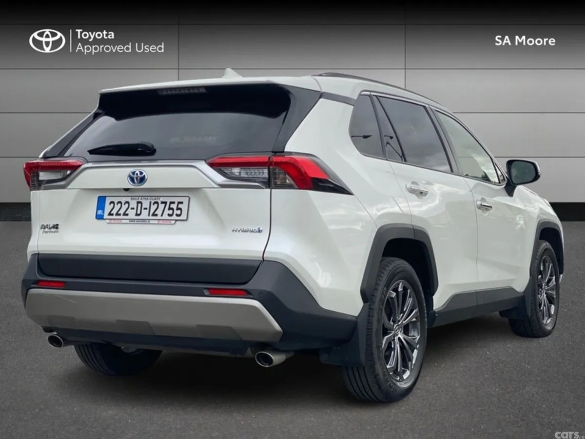 Toyota RAV4 SUV, Petrol Hybrid, 2022, White