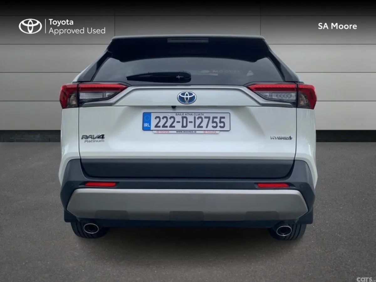 Toyota RAV4 SUV, Petrol Hybrid, 2022, White