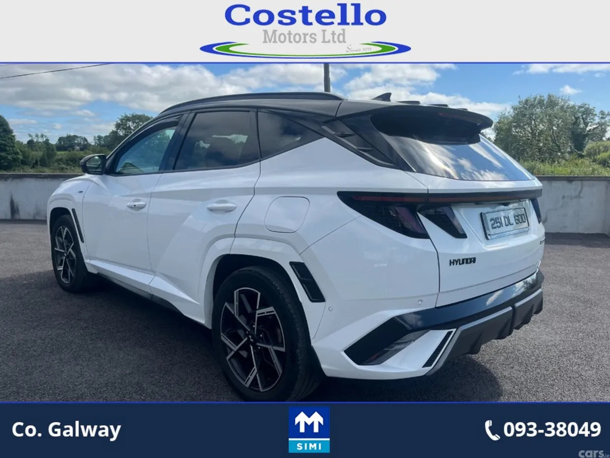Hyundai Tucson SUV, Petrol Plug-in Hybrid, 2025, White