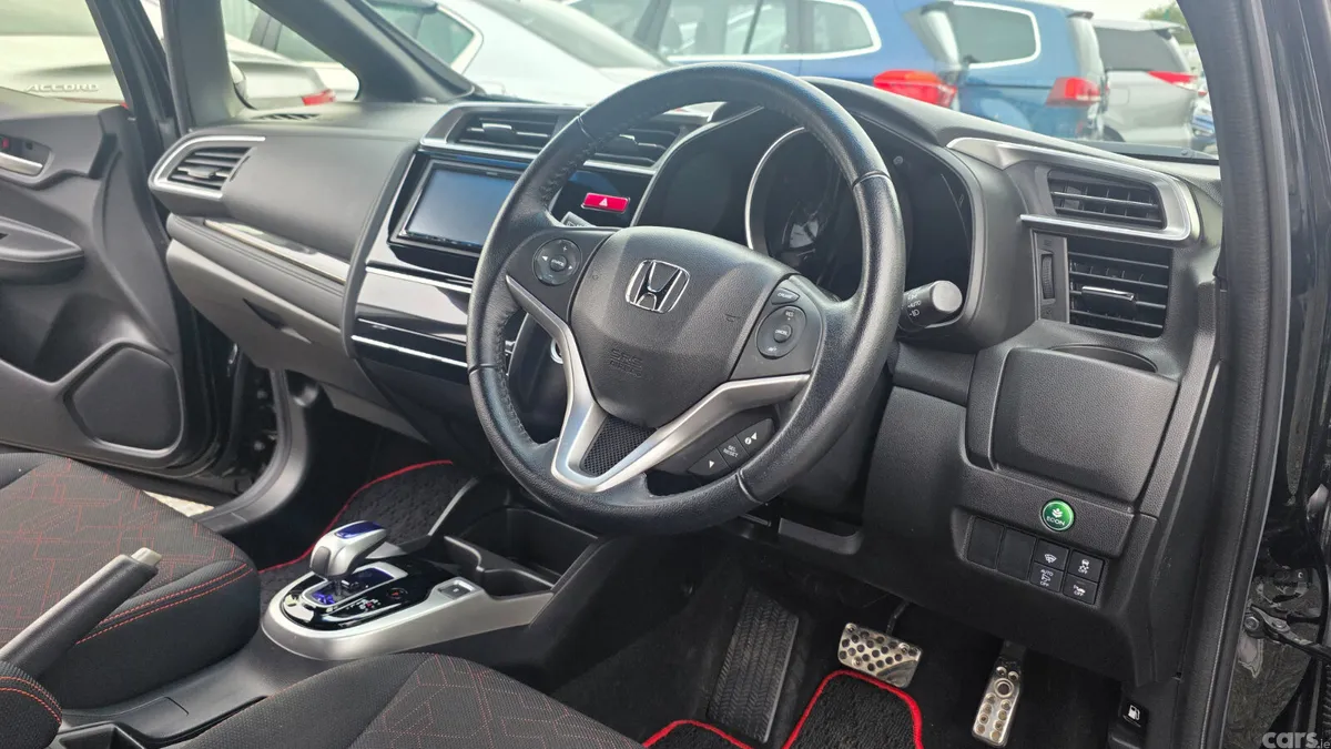 Honda Fit Hatchback, Petrol Hybrid, 2017, Black