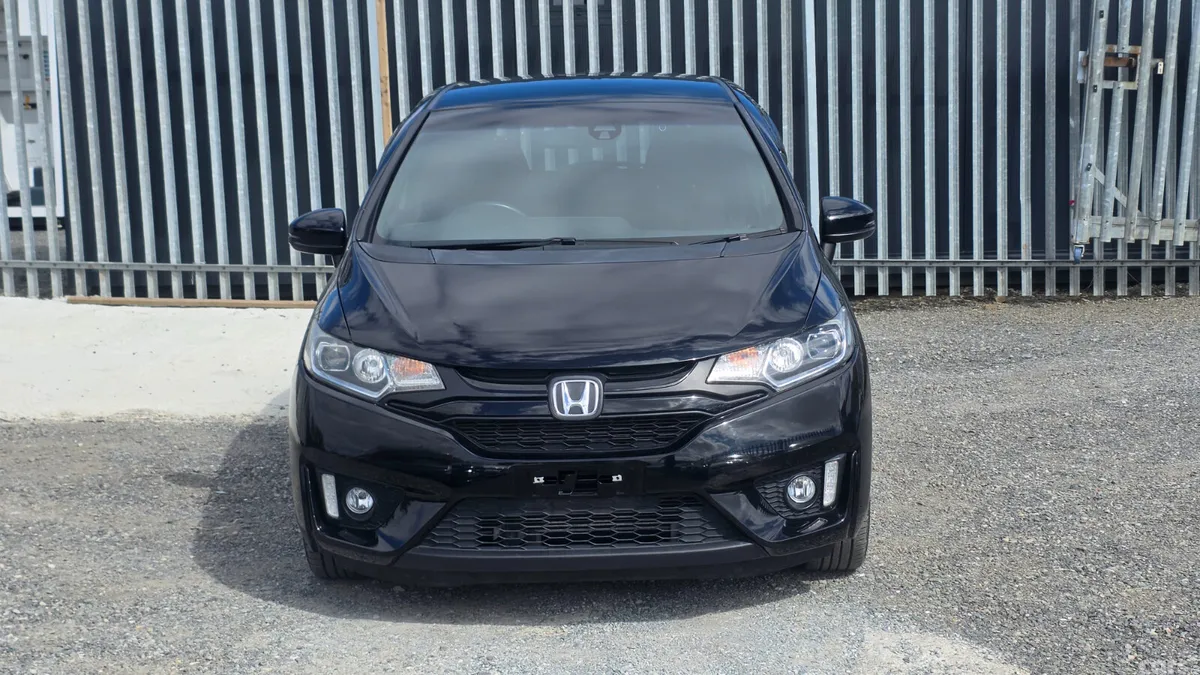 Honda Fit Hatchback, Petrol Hybrid, 2017, Black
