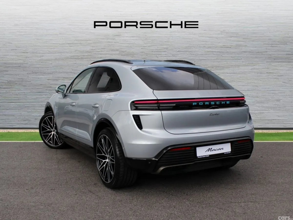 Porsche Macan SUV, Electric, 2026, Silver